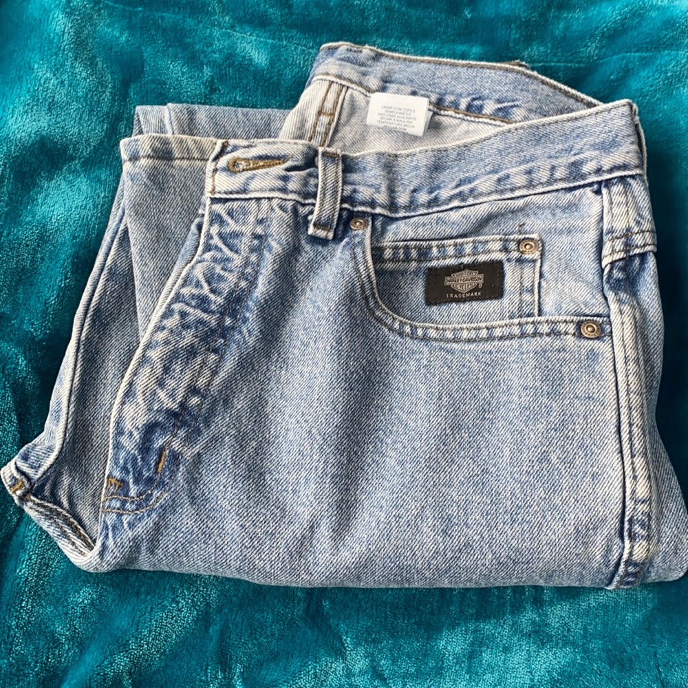 Men's Harley-Davidson Original Traditional Fit Jeans - Blue Denim